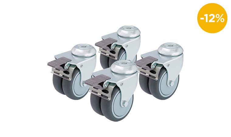 Rollenset zu Sockel M4